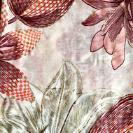 Fleur Scarf - Pink