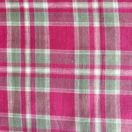 Tartan scarf - Pink and Grey