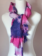 Tie Dye Scarf - Pink & Blue