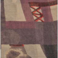 Shades of Purple Scarf