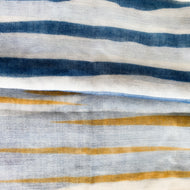 Blue Wavy Scarf