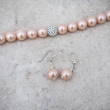 Earrings - Peach Shell Pearl