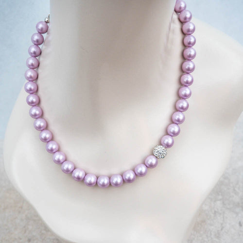 Necklace - Lilac Shell Pearl